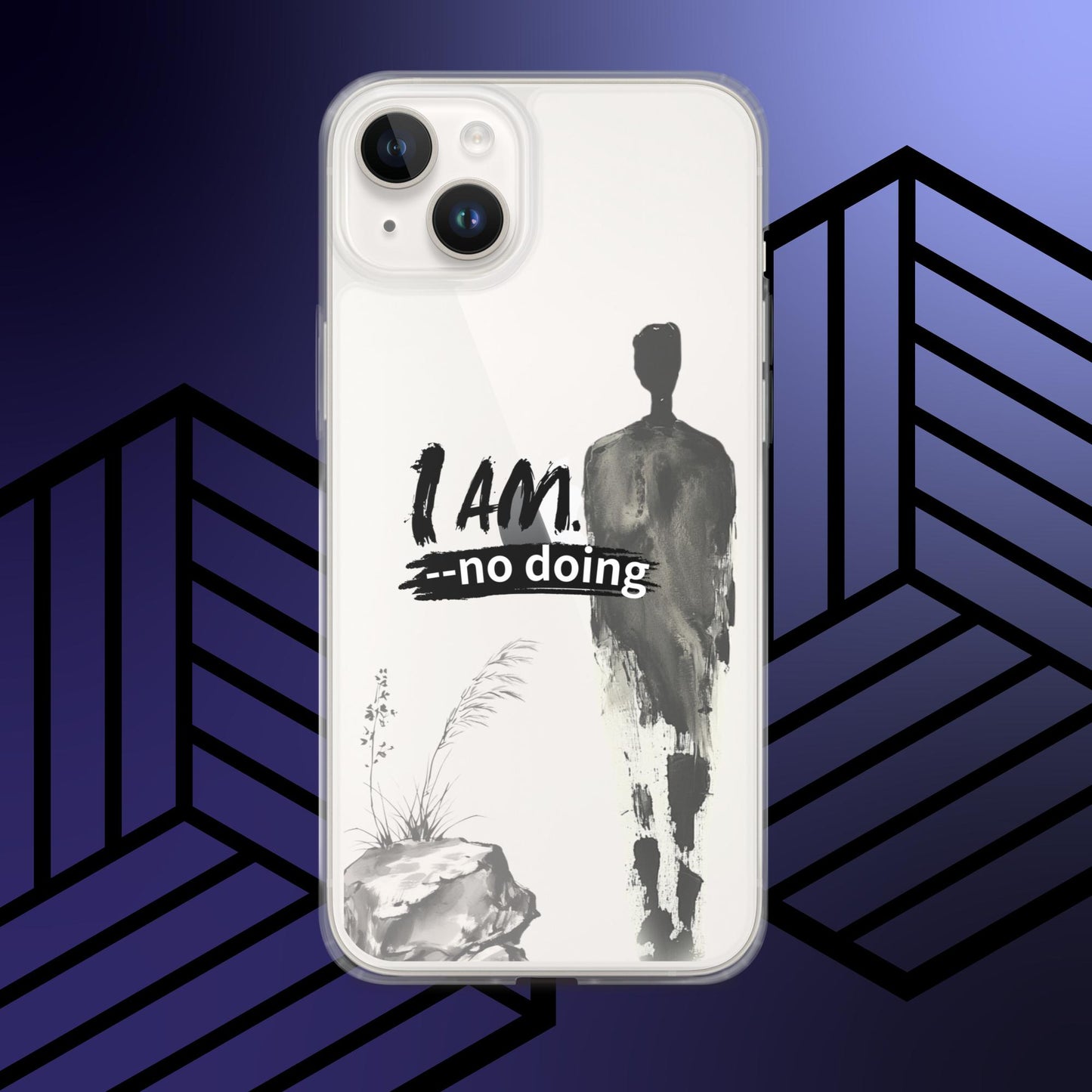 True Self Statement: I AM. |Transparent Background|POD Phone Case|for iPhone