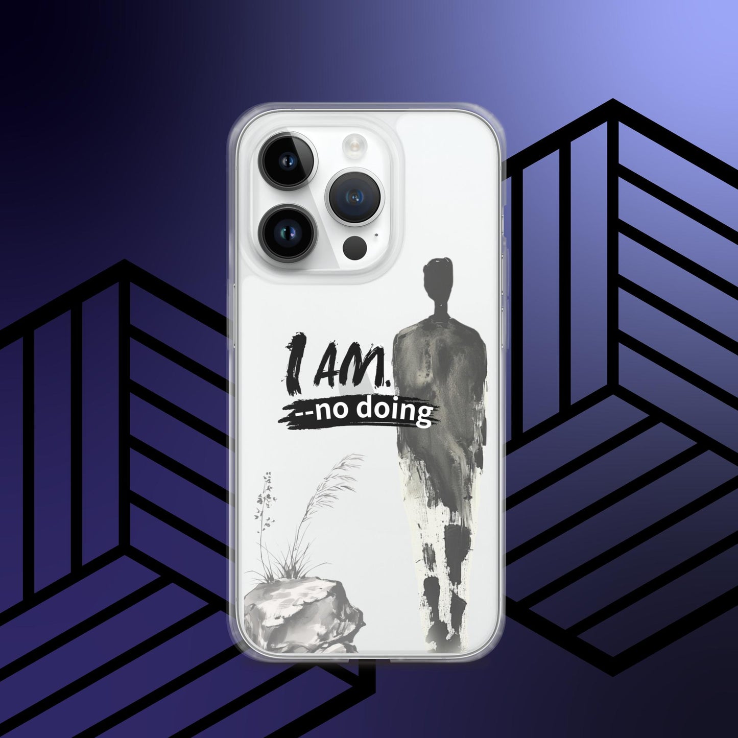 True Self Statement: I AM. |Transparent Background|POD Phone Case|for iPhone