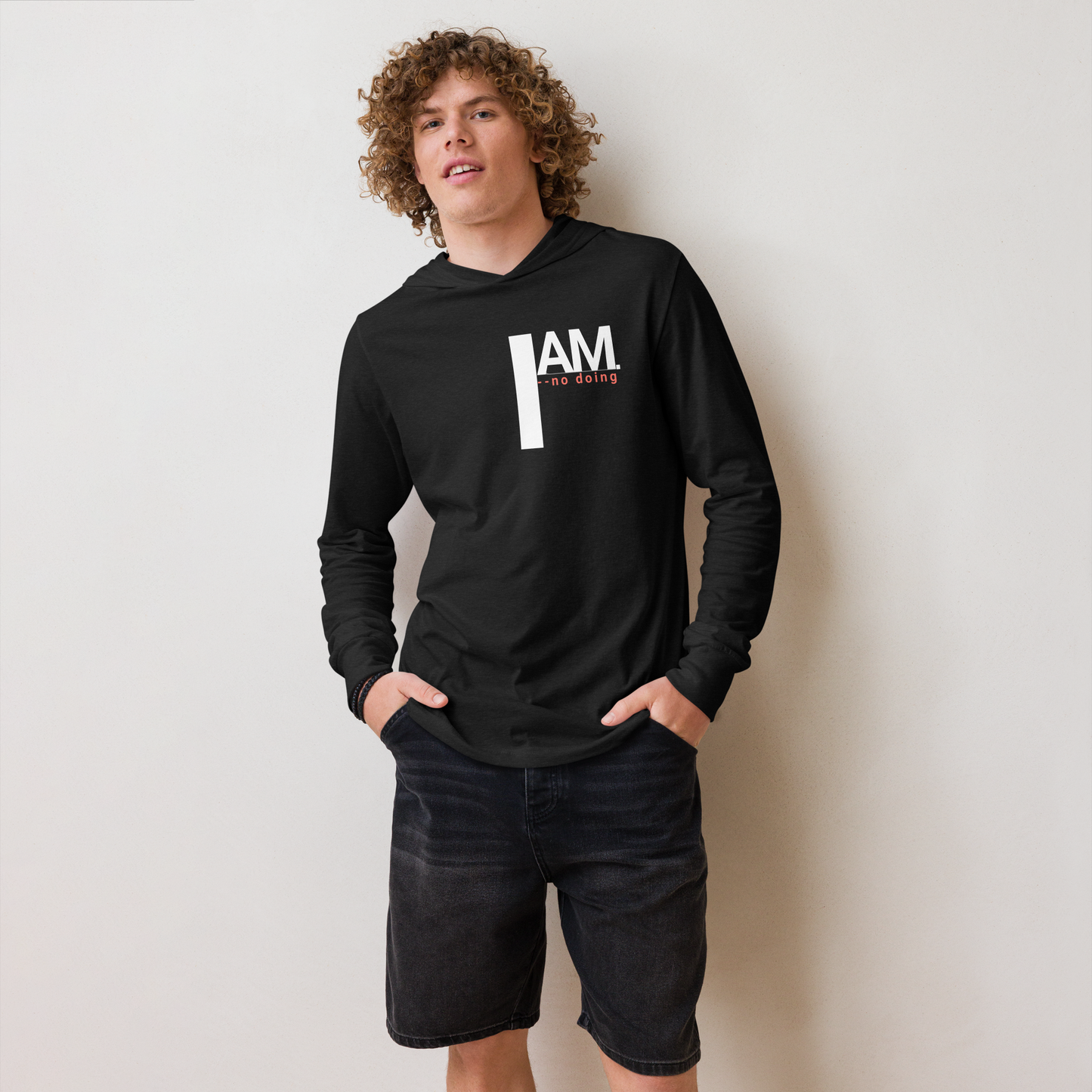 " I AM." Soul Epoch T|Unisex Hooded Long Sleeve Tee