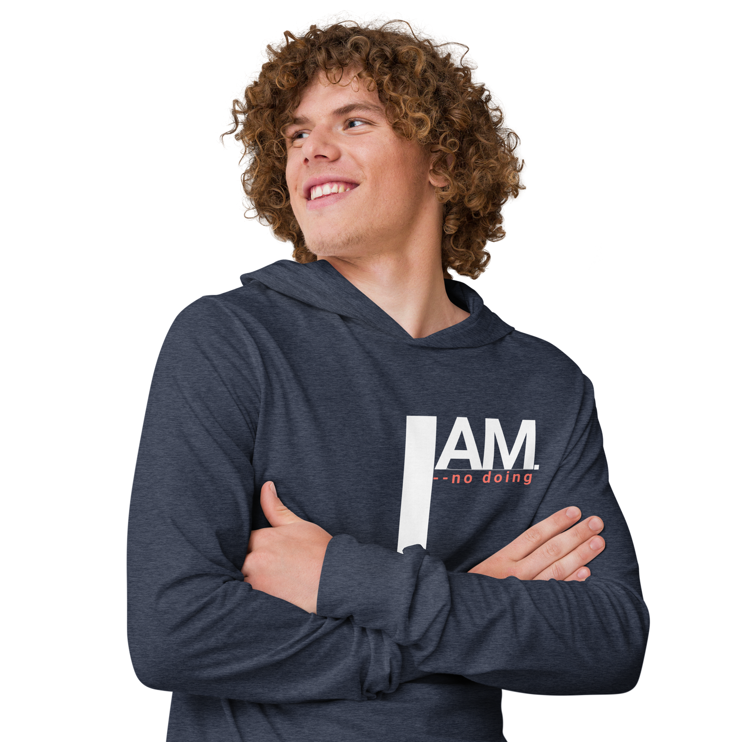 " I AM." Soul Epoch T|Unisex Hooded Long Sleeve Tee