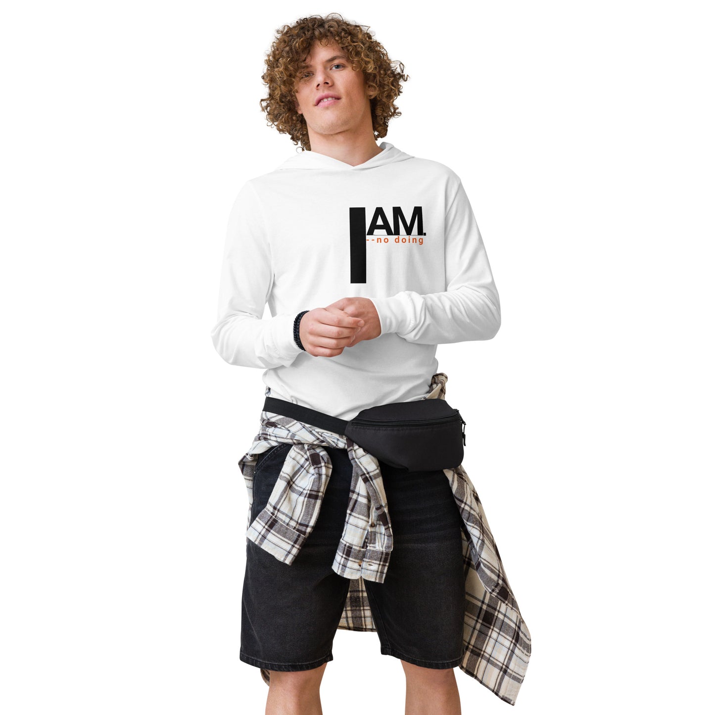 " I AM." Soul Epoch T|Unisex Hooded Long Sleeve Tee