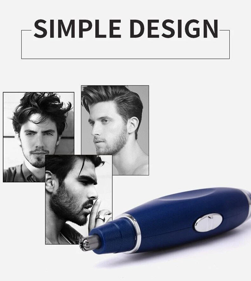 3-in-1 Portable Nose Hair Trimmer Set | Nose, Ear, Eyebrow & Body Hair Trimming