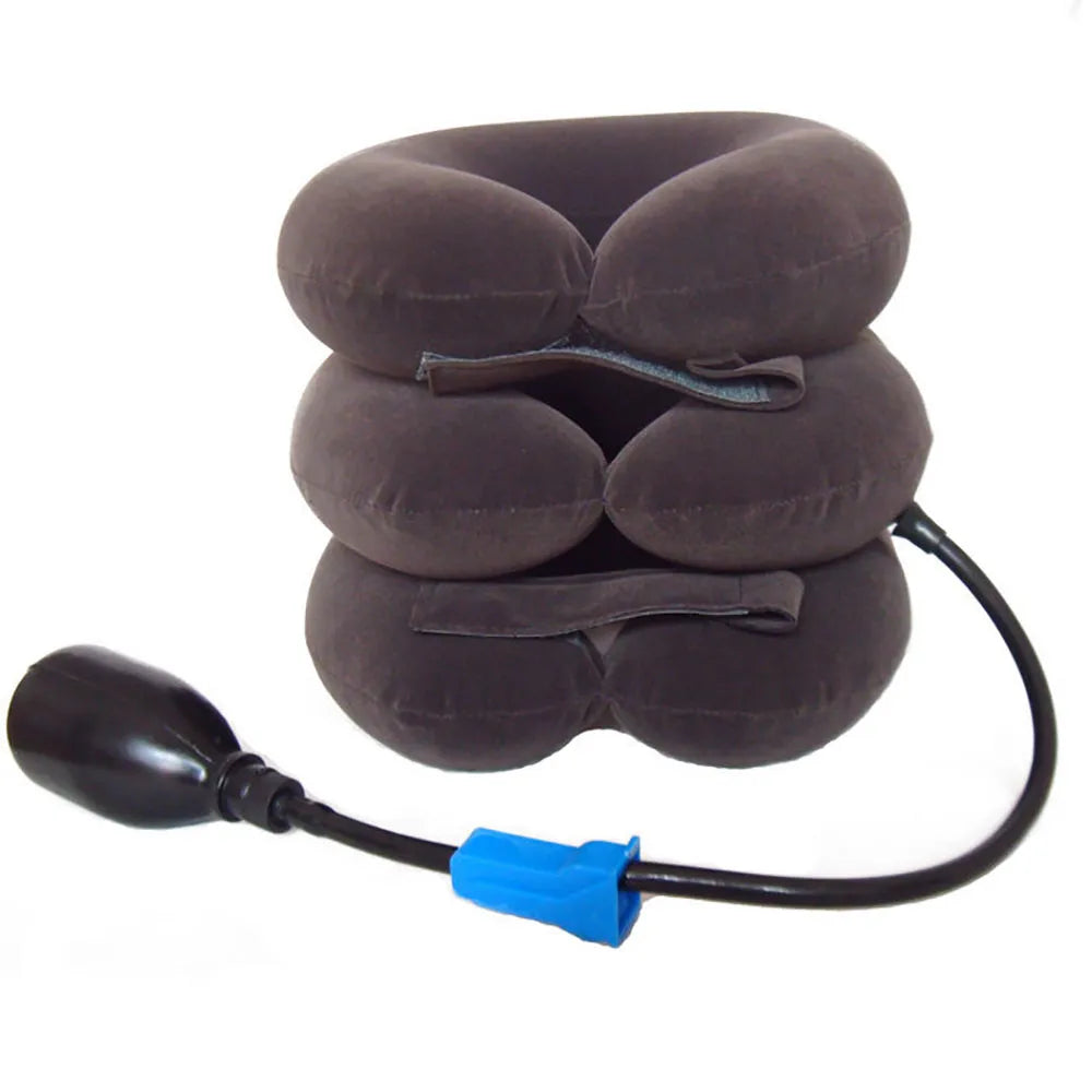 Inflatable Neck Traction Device for Cervical Pain Relief and Posture Correction