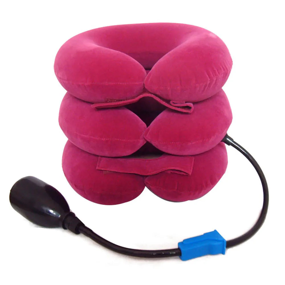 Inflatable Neck Traction Device for Cervical Pain Relief and Posture Correction