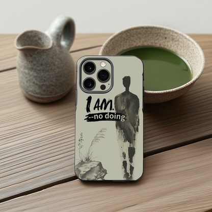 True Self Statement: I AM. ｜Transparent Background｜POD Phone Case｜for iPhone