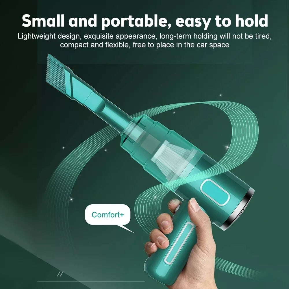 "Powerful Cordless Handheld Vacuum Cleaner for Car, Home, and Auto - Portable and Wireless"