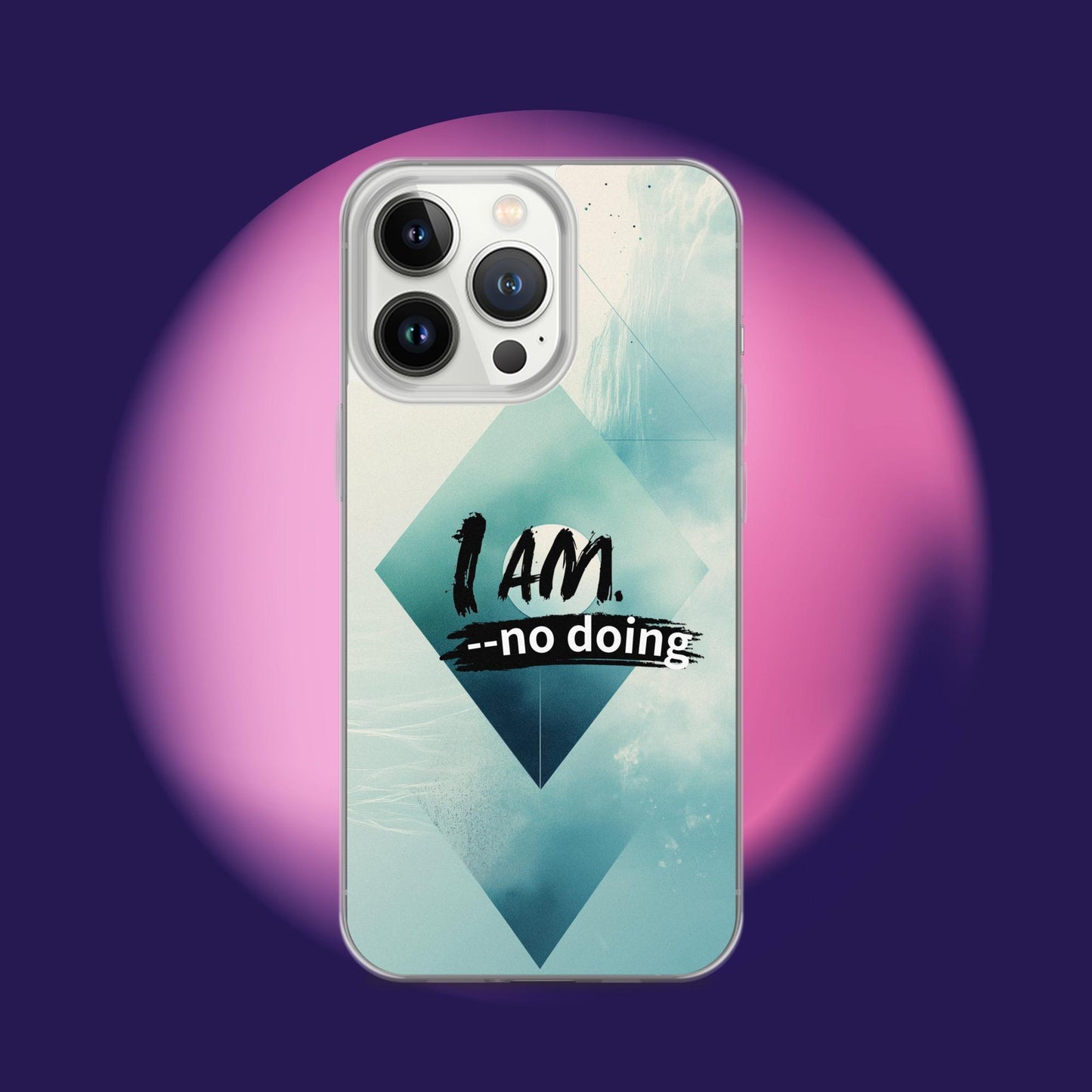 True Self Statement: I AM. ｜Full Pattern Design｜POD Phone Case｜for iPhone