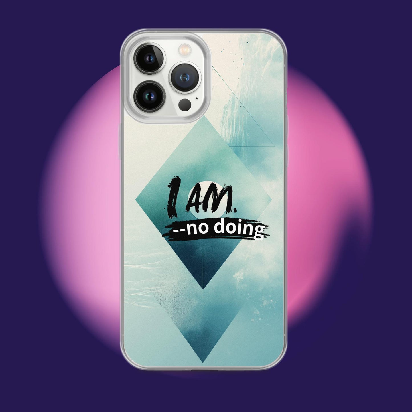 True Self Statement: I AM. ｜Full Pattern Design｜POD Phone Case｜for iPhone