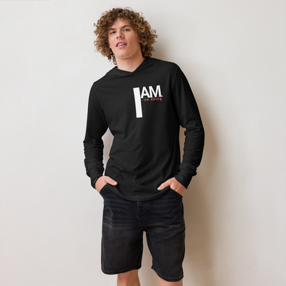 " I AM." Soul Epoch T｜Unisex Hooded Long Sleeve Tee