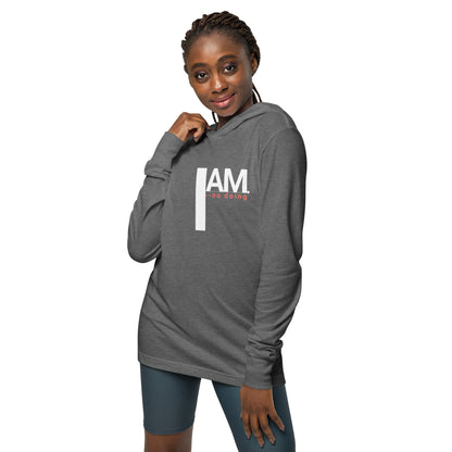 " I AM." Soul Epoch T｜Unisex Hooded Long Sleeve Tee